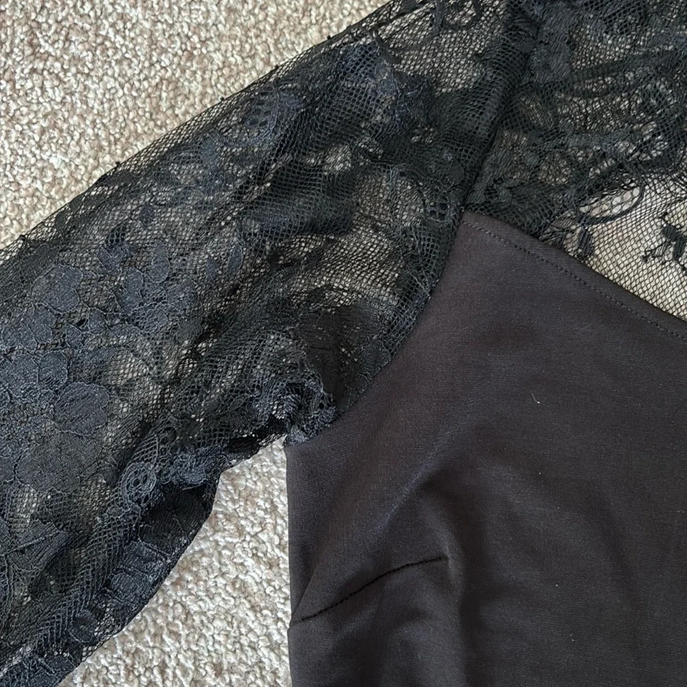 Polyester Lace Top - Picture 4 of 7